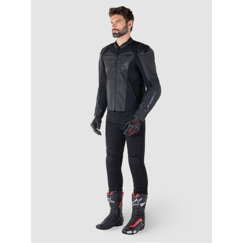 Мотокуртка Alpinestars Faster V3 Airflow Black/Black купити від 24